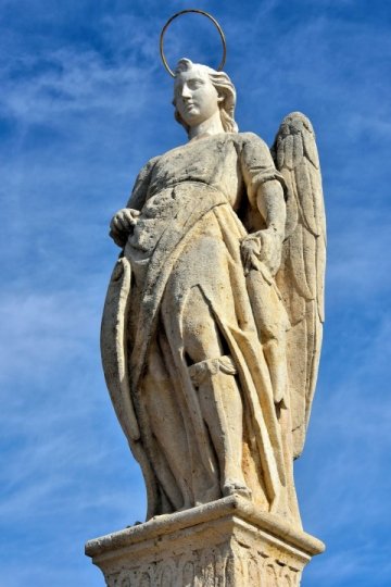 Statue de l'Archange Raphaël à Cordoue