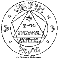 Pentacle de MANAKEL