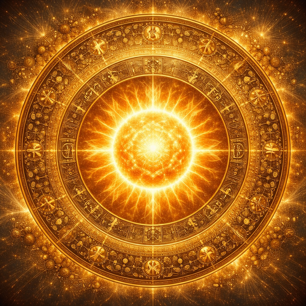 Cercle solaire de 360 degrés